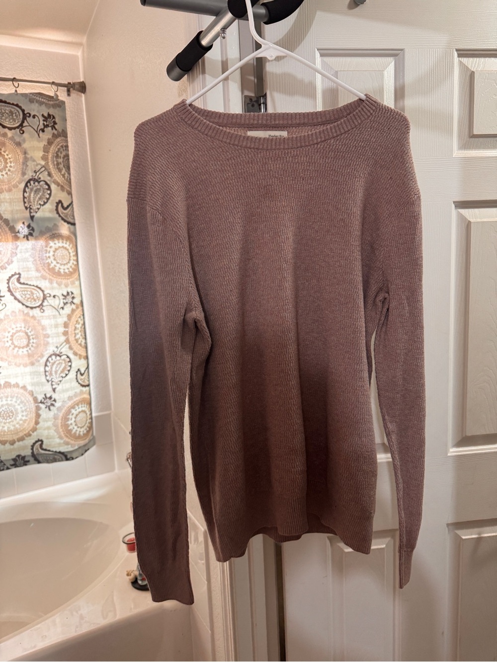 Women’s Crewneck Sweater in Dusty Mauve